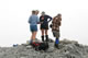 The summit, perhaps... It's Kahurangi National Park's highest point, but rather flat, and mist obscured views when we showed up.